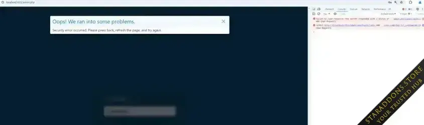 Xenforo a security error occurred error and solutions Xenforo a security error occurred error and solutions