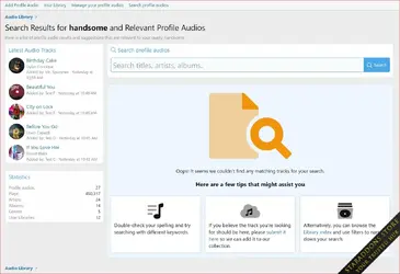 Profile Audio Player & Library48.webp