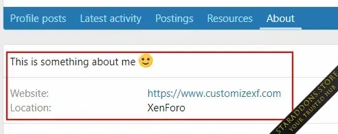 [cXF] Remove Location, Website and About you field2.webp