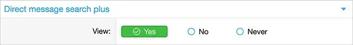 AndyB Direct message search plus5.webp