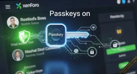 Passkeys on XenForo
