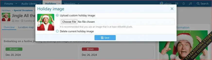 [XenCustomize] Holidays Manager5.webp