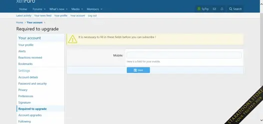 Xen-Soluce] Required Custom Fields On Upgrade4.webp
