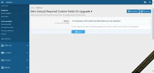 Xen-Soluce] Required Custom Fields On Upgrade3.webp