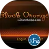 SultanTheme Black Orange